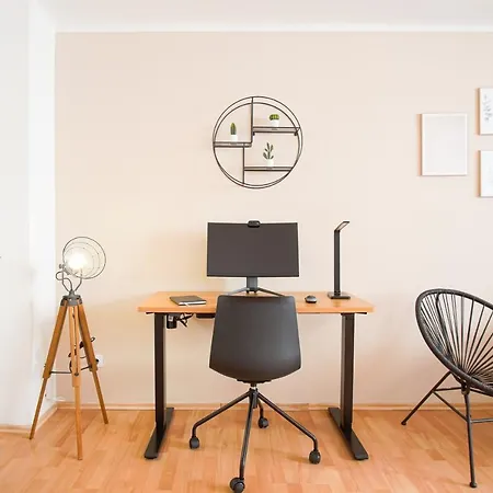 Modern~5*location~home Office~netflix~free Parking Apartamento